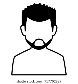 young man shirtless avatar character