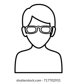 young man shirtless avatar character