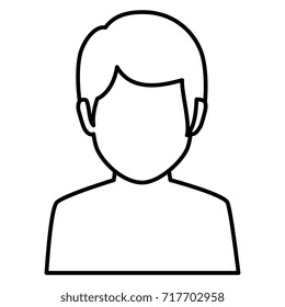 young man shirtless avatar character