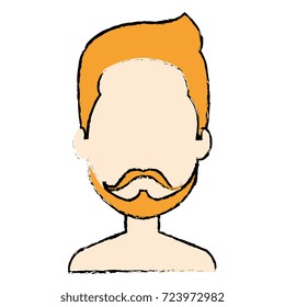 young man shirtless avatar character