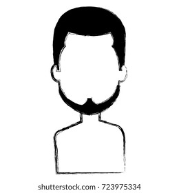 young man shirtless avatar character