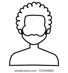 young man shirtless avatar character