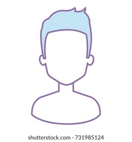 young man shirtless avatar character