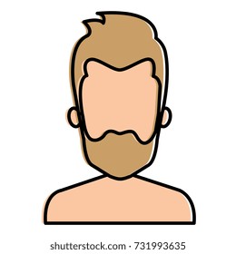 young man shirtless avatar character
