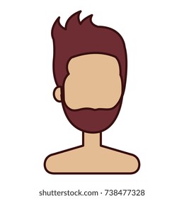 young man shirtless avatar character