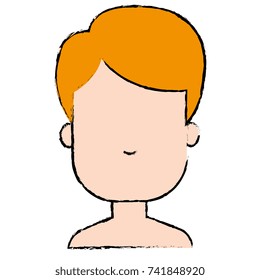young man shirtless avatar character