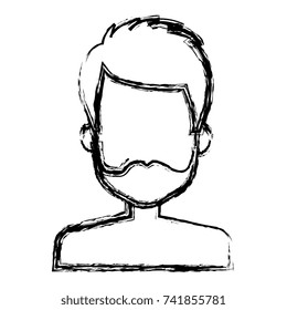 young man shirtless avatar character