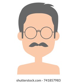 young man shirtless avatar character