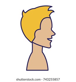 young man shirtless avatar character