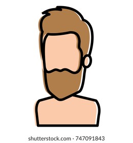 young man shirtless avatar character