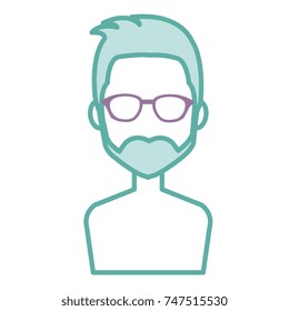 young man shirtless avatar character