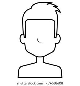 young man shirtless avatar character