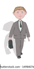 young man in suit
