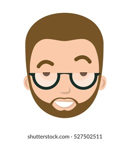 young man teacher character