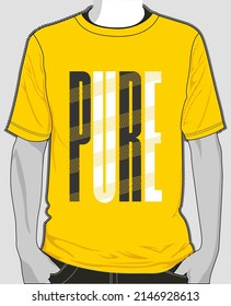 Diseño de camisetas de hombre joven para imprimir.ilustración de diseño de arte de vectores de camiseta de moda para hombre