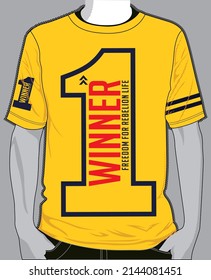 Young man t-shirt design for printing.trendy t shirt vecktor artwork design illustration for man