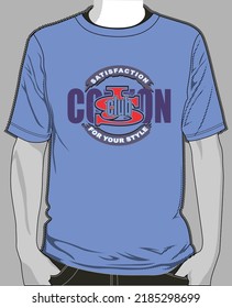 Young man t-shirt design for printing.trendy t shirt vecktor artwork design illustration for man
