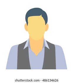 Young Man Vector Icon