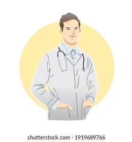 Young medical doctor at hospital 