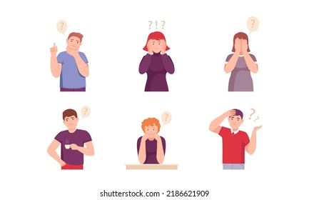 2,176 Cartoon human puzzled Images, Stock Photos & Vectors | Shutterstock