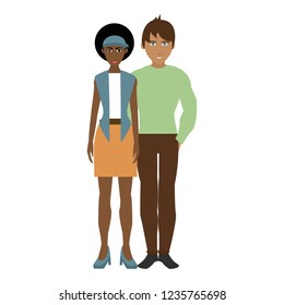Young model couple