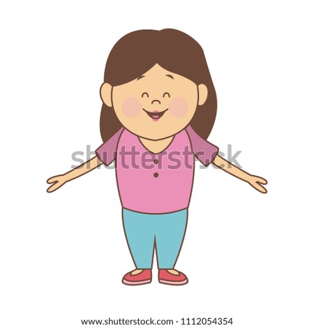 Young mom cartoon