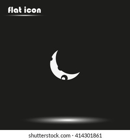 Young moon icon.