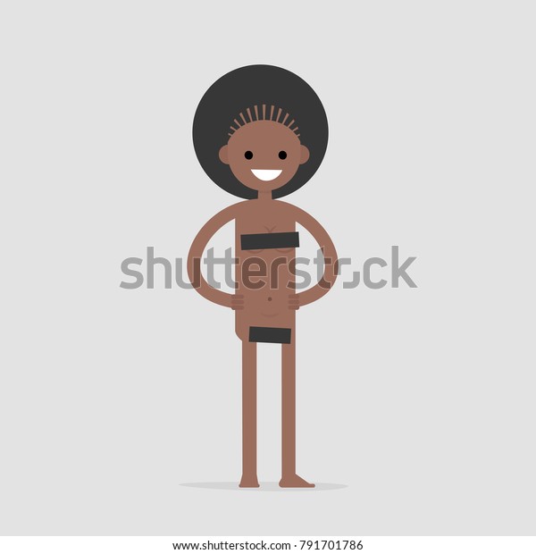 Young Black Nudist