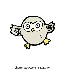 young owl cartoon