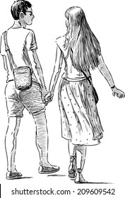 young pair on appointment