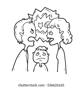 Young parents do not comply with their duties to the child, making him a witness to their quarrels, scandals and outbreaks of aggression, which could adversely affect his future life