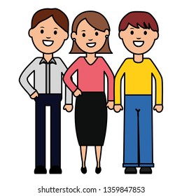 young people avatar characters