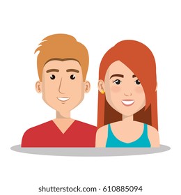 young people avatars group
