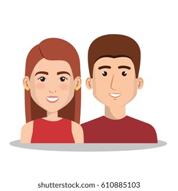 young people avatars group