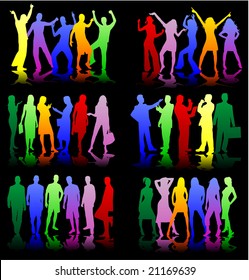 Young people - color profile