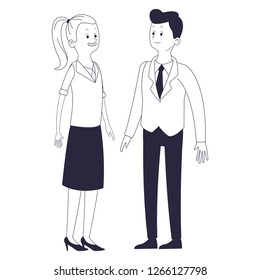 young people couple