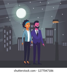young people couple