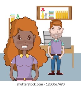 young people couple