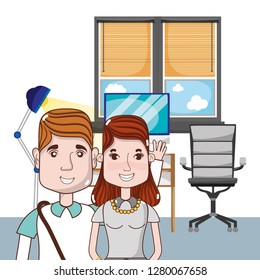 young people couple