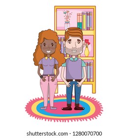 young people couple