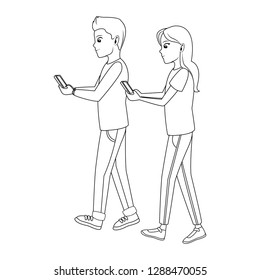 young people couple