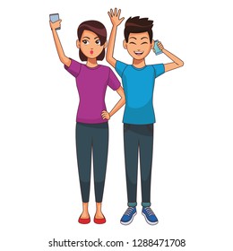 young people couple