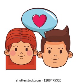 young people couple