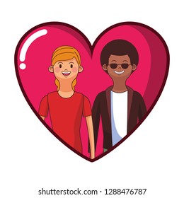 young people couple