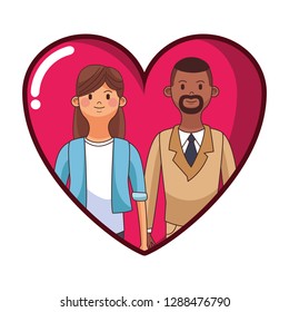 young people couple