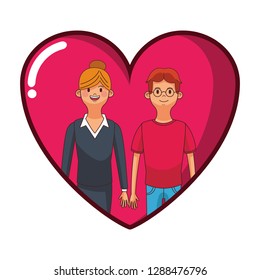young people couple