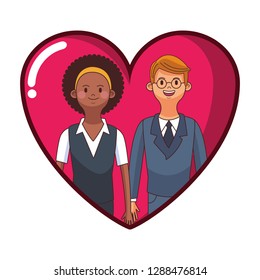young people couple