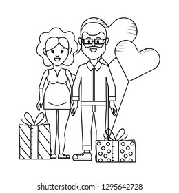 young people couple