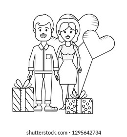 young people couple