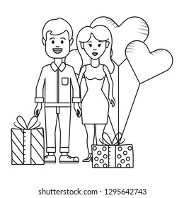 young people couple